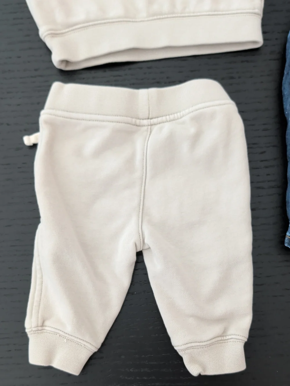 0 - 3M Gender Neutral Girl Boy 3 Piece Set Baby Gap Sweatshirt Pants Jeans Baby